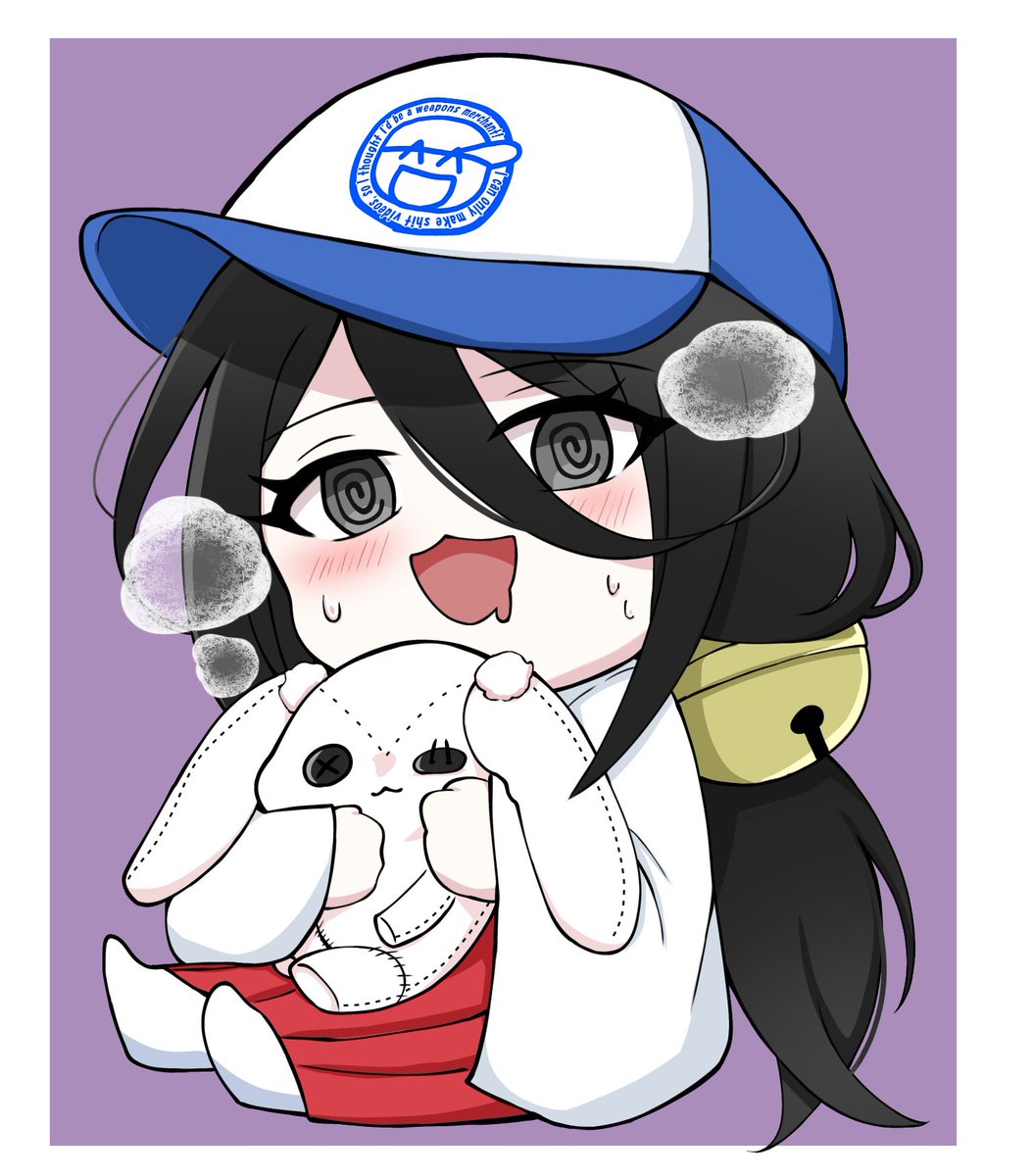 中国うさぎちゃん描いてもらいました！！！(大歓喜) 暗黒微笑すき