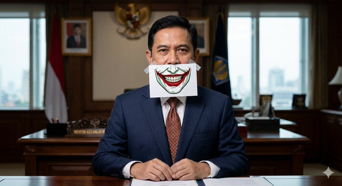 adiwdj's tweet photo. Waah, untung masih senyum.  Aman... https://t.co/TqxlCbEOoA