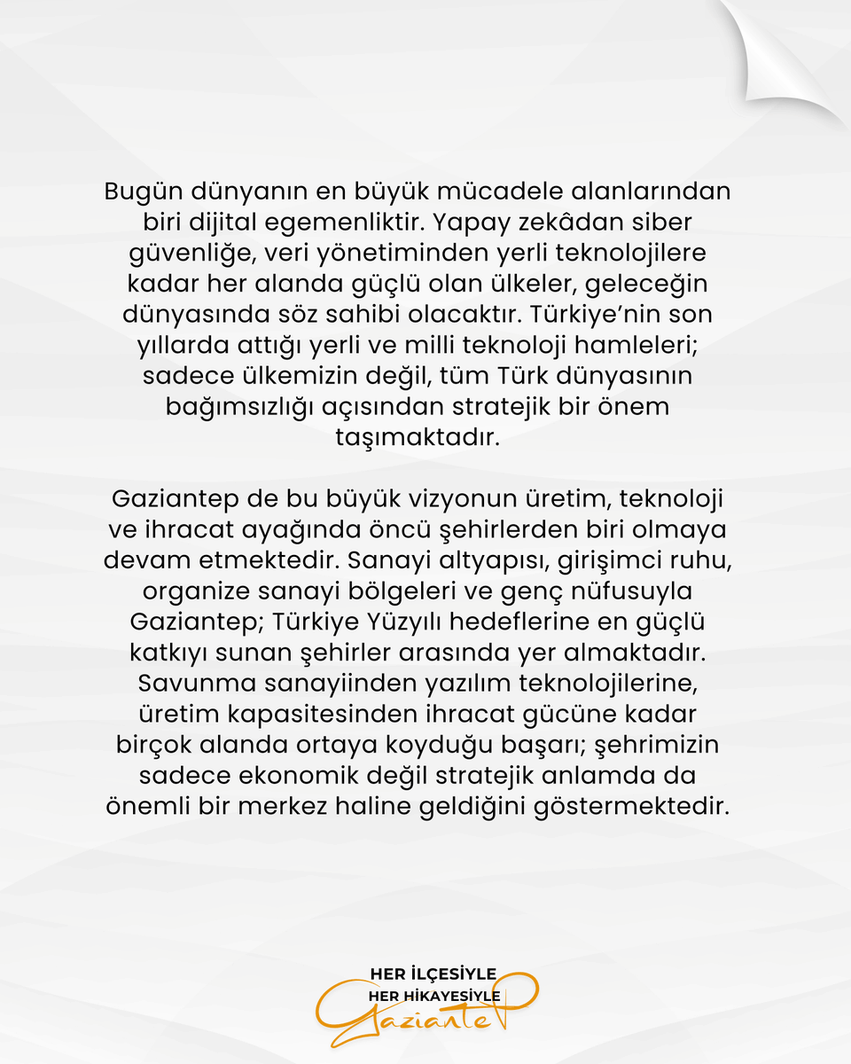AK Parti Gaziantep tweet media