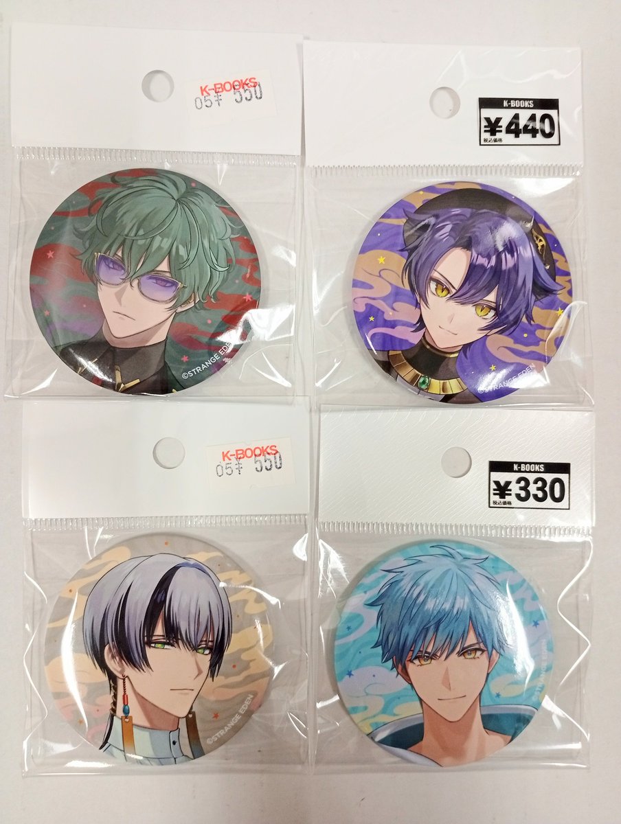 入荷情報】 「STRANGE EDEN(ストレンジエデン)」より ◇キャラバッジ