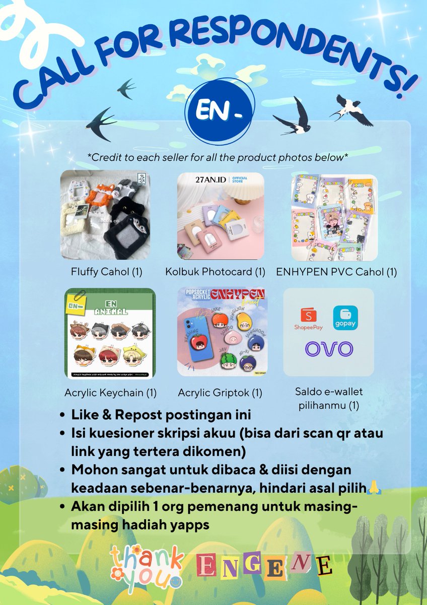 diinn♡쫑 lgi cari responden skripsi☝🏻😭 tweet media