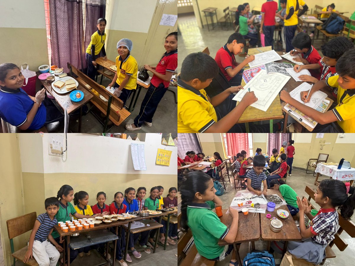 KVHASSAN3's tweet photo. 🍛🎨 BHARTIYA BHASHA CAMP - DAY 4 🎨🍛

PM SHRI KV Hassan explores Tamil dishes &amp; Madhubani painting!

Culinary + Artistic heritage! ✨

📅 13-20 May 2026

#PMShriKV #BhartiyaBhashaCamp #MadhubaniArt #SummerCamp2026 https://t.co/JibypMGmLB