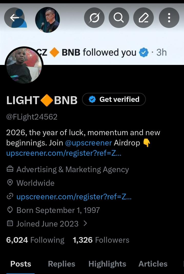 LIGHT🔶BNB tweet media