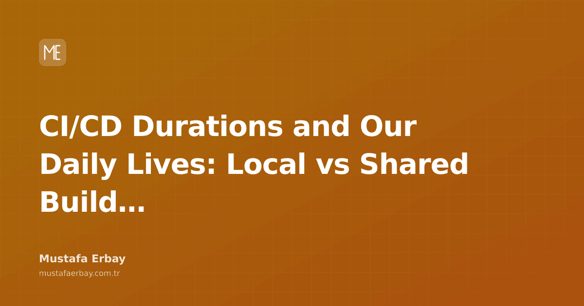 merbay86's tweet photo. "Build cache battles: how local and shared caches impact our daily workflow"

#Life #CiCd #BuildCache #DeveloperExperience

https://t.co/MvqVVVBzwU https://t.co/dQA7nxgL2V