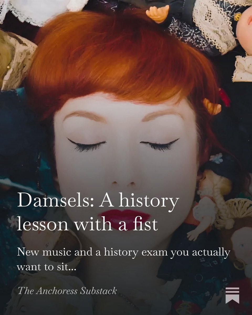 The_Anchoress's tweet photo. I’ve always loved music that does more: Music that teaches you and provides signposts to new worlds.

Read more about why the @manics and the local library made me want to write a song that reads like a history exam you actually want to sit…

https://t.co/yMDszzSNLz https://t.co/OENzz1wg4p