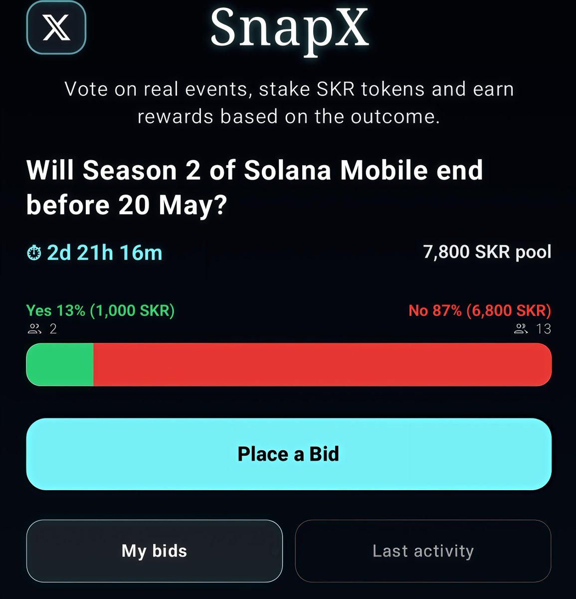 SnapX tweet media