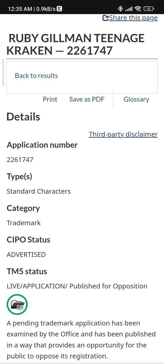 Bluezilla346391's tweet photo. Okay, I guess I should clarify about this #RubyGillman #TeenageKraken post since it seems I made a very serious mistake
According to @NasT990096 , the trademark for the merchandise was not abandoned entirely, or at least not globally

https://t.co/jataMfgoIn https://t.co/O20zioAyup