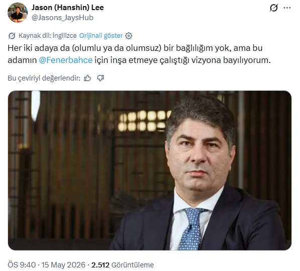 GS_Koreli's tweet photo. Aziz Yıldırım gelirse mama kesilecek diye nasıl korkuyor ama🙃 https://t.co/JOb0QeBp2n