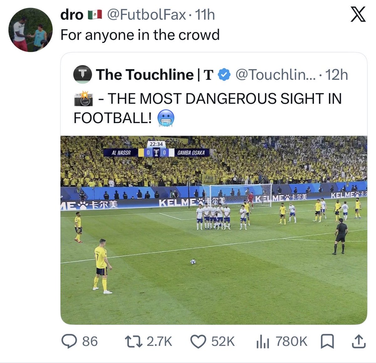 Out Of Context Football tweet media