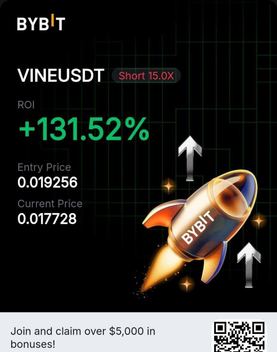 WBTSignal's tweet photo. Above 100% profits achieved on $VINEUSDT https://t.co/XGnKkewzlO