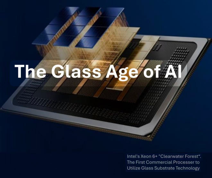 meng59739449's tweet photo. Clearwater Forest will use 3D Construction (Foveros Direct 3D + EMIB 2.5D) and Glass Substrate , this is first mass-produced chip with Glass Core in JAN 2026 https://t.co/Vs1MQMTHVe