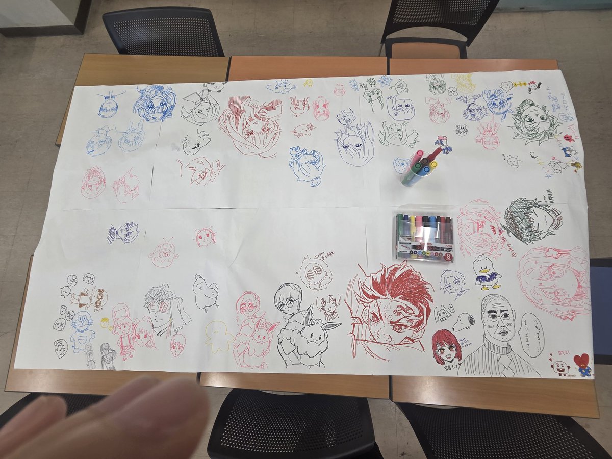daikyomanken2's tweet photo. 【五月祭2026】

たくさんのご来場、ありがとうございました！
↓↓たくさんのイラスト描いてくださり、ありがとうございます！！ https://t.co/2c7sNSedwy