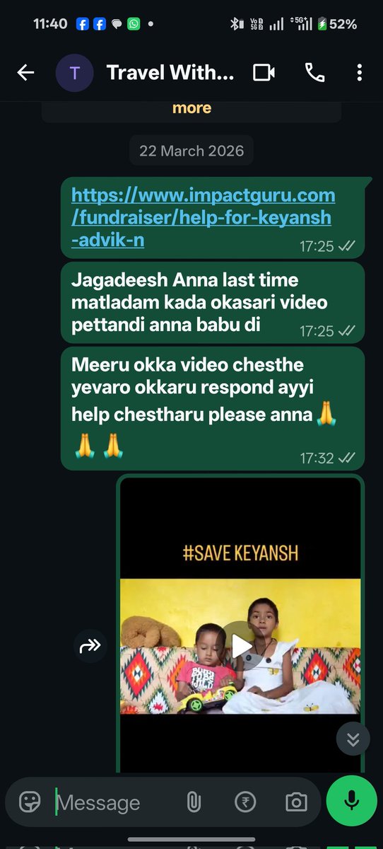 savekeyansh's tweet photo. @t_with_jagadish @Maruti_Corp @MSArenaOfficial Thanks for helping aryansh, bro kaani ma babu kosam call chesi adigithe inka alanti videos cheyamu annaru ma babu yem papam chesadanna, nenu march nundi adukkunna kadanna direct call chesthe video cheyalenu story pedatha video pettandi annaru kaani story kuda ledu 🥺#savekeyansh https://t.co/mEYm1eRfjj
