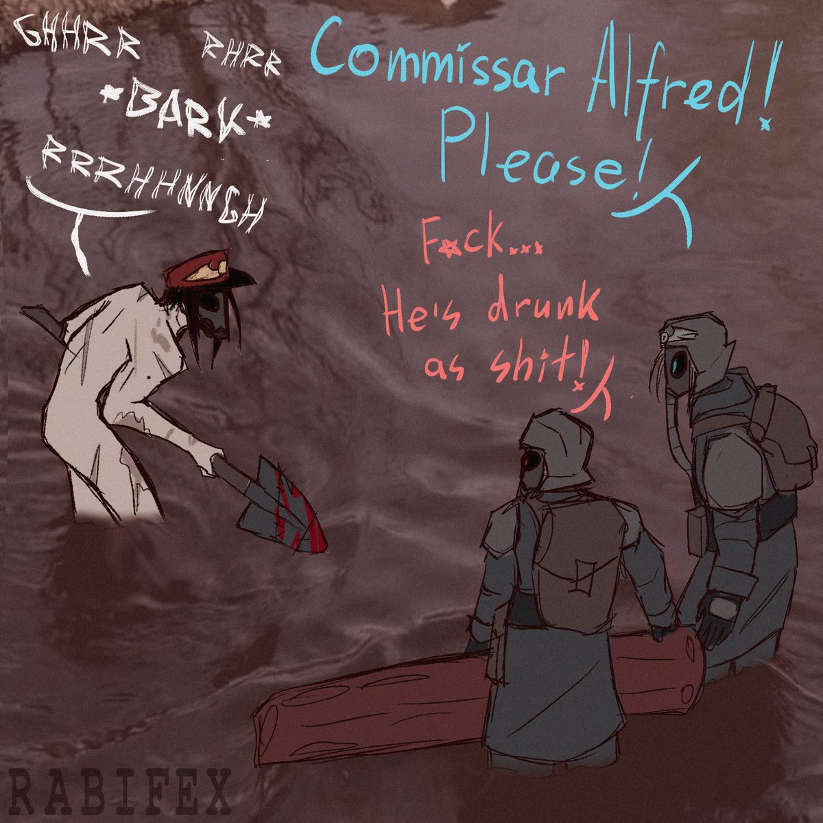 rabifex's tweet photo. Shitpost part 1.
#warhammerfanart #warhammer40k #warhammer40kArt #deathkorpsofkrieg #OC https://t.co/TrIqRWBmWW