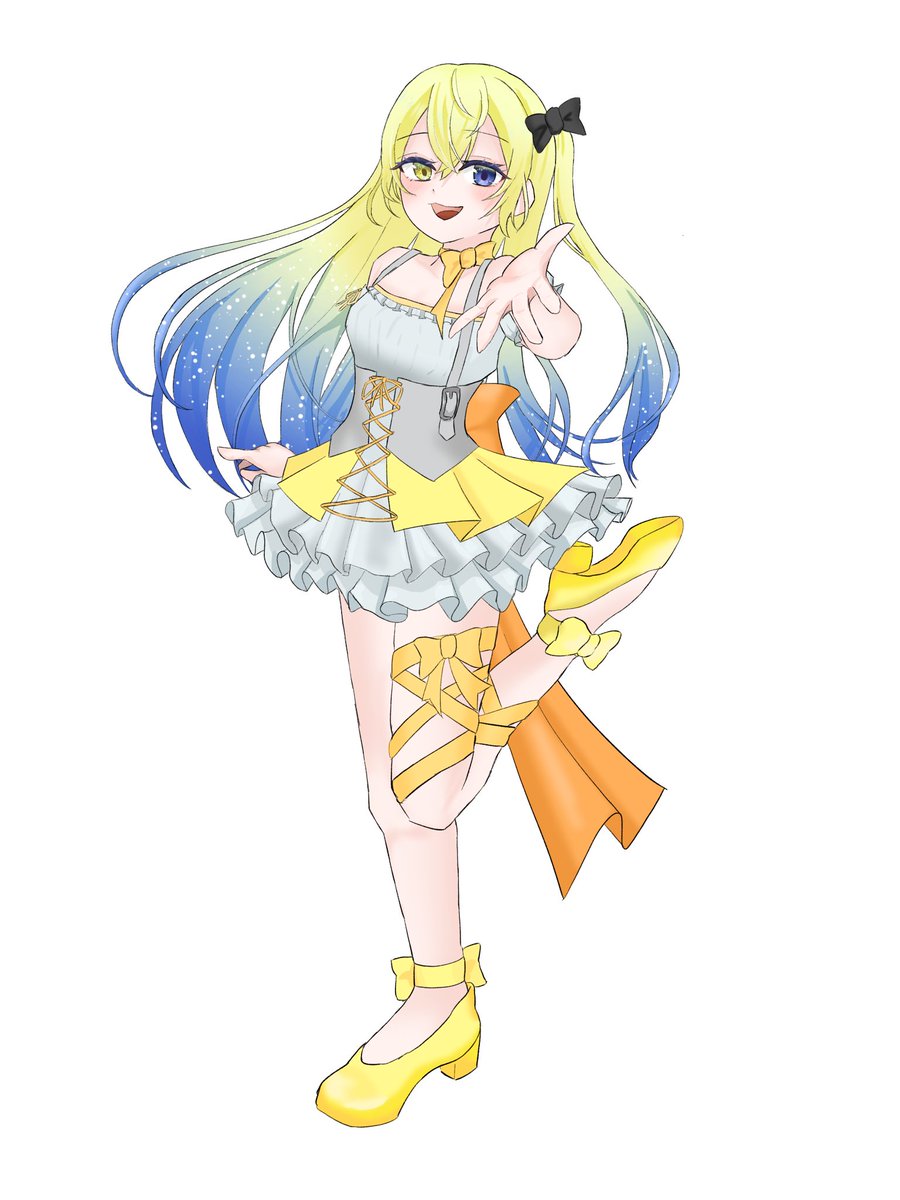Belph_16's tweet photo. YouTubeを頑張ってる友達にイラストのプレゼント！
これまでつかってくれてたのと並べてヘッダーにしてくれてるよ
PV頑張って作ってるから見てあげてね〜
@oen_pv https://t.co/GsltEKUgst