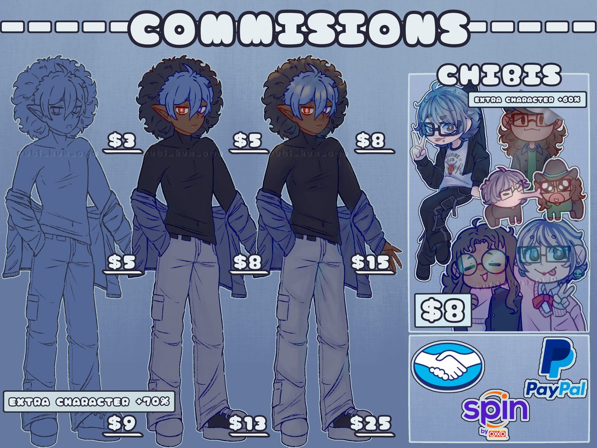 rubi_kun_owo's tweet photo. - Hello everyone!! 
Here’s my updated commission sheet for anyone who might be interested
^^ ✨
- ¡Hola a todos! 
Aquí les comparto mi tabla de comisiones actualizada por si a alguien le interesa ^^ ✨

•

#opencommissions #comisionesabiertas #commissionart   #comisionesdedibujo https://t.co/MKTt3omdV8