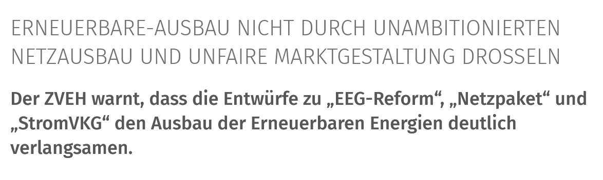 Elektronews's tweet photo. „Wir sind für eine kosteneffiziente #Energiewende. Dafür muss die #Bunderegierung jedoch ihre #Hausaufgaben beim #Netzausbau, der digitalen #Energiewende, bei einer #Energiesteuerreform und beim #ETS II erledigen“, fordert Stefan #Ehinger, Präsident des #ZVEH. https://t.co/1xkVgdcAhB