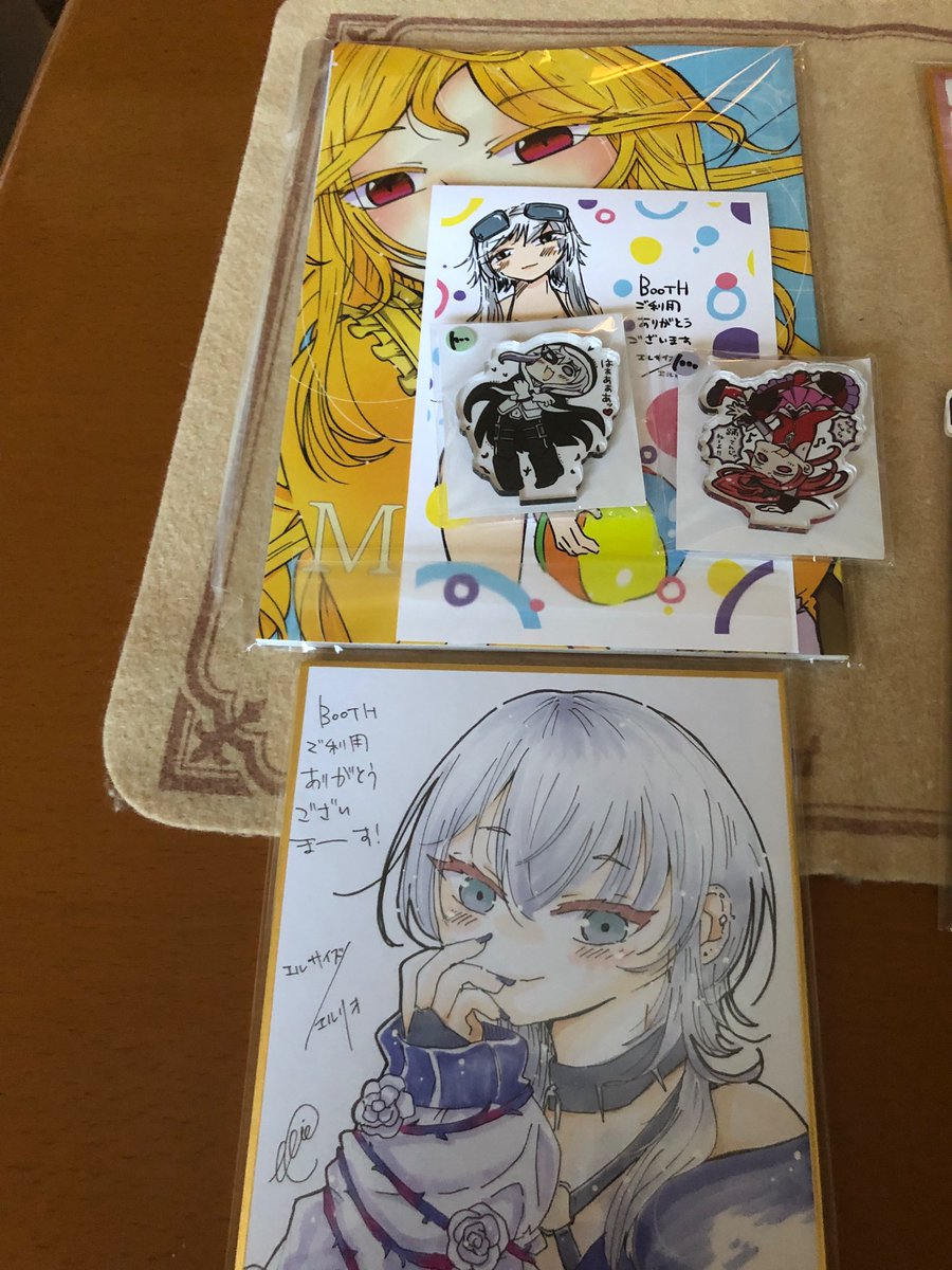 ミスルトー@祝!きらファンサイン色紙当選 tweet media