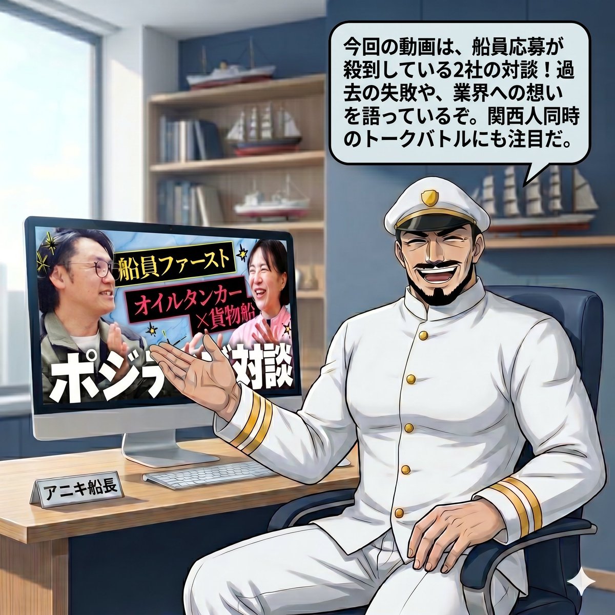 【アニキ船長】船乗りをもっと魅力的に🚢 tweet media