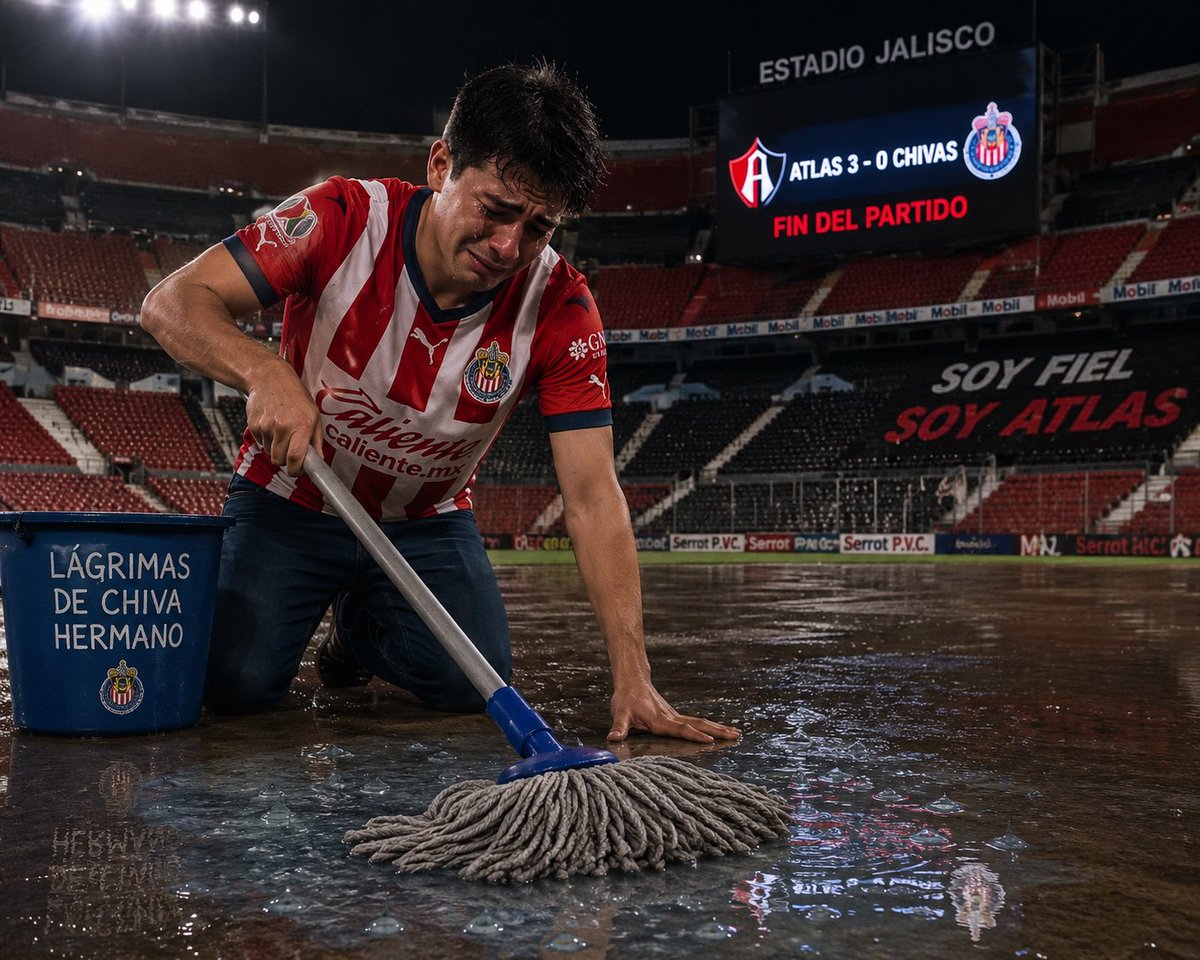 Flyqueg14's tweet photo. @aloatlas Ya estan trapeando el estadio con sus lágrimas 😂😂 https://t.co/9k3avvaWVu