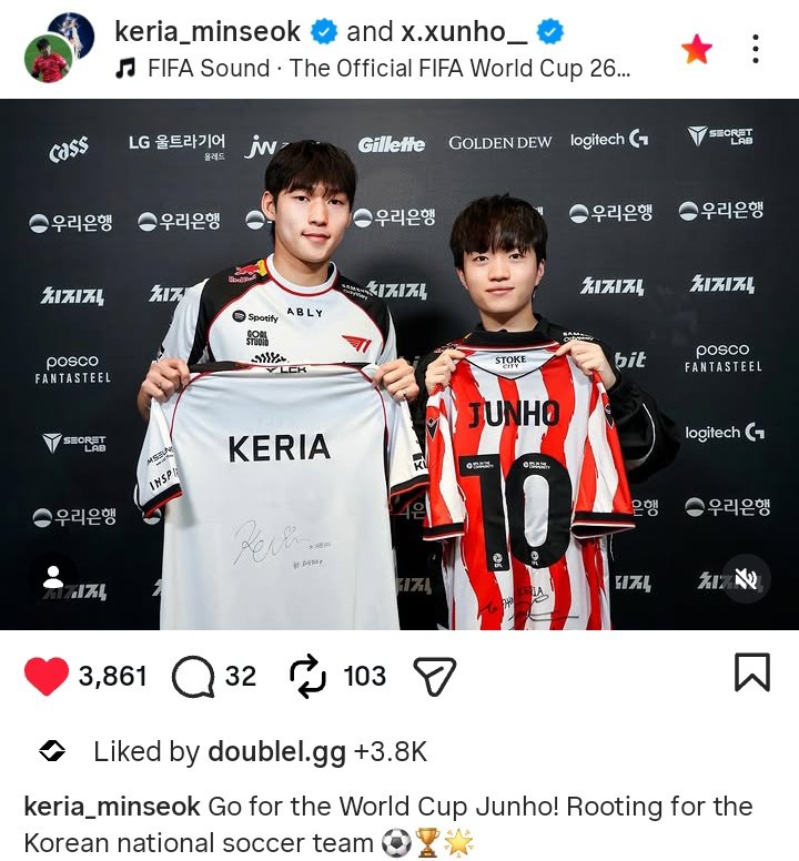It took my dear Keria five business days to post this pic. 😭
