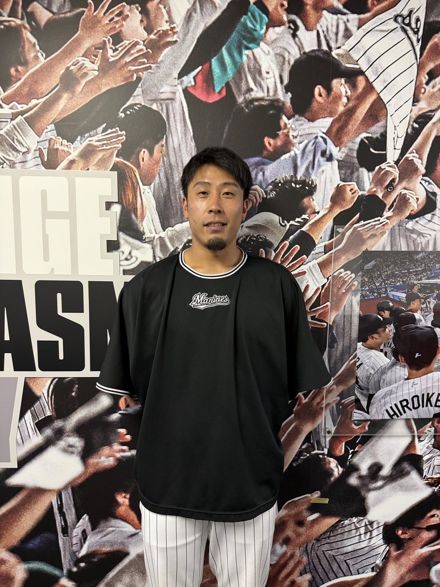 千葉ロッテマリーンズ 広報室 tweet media