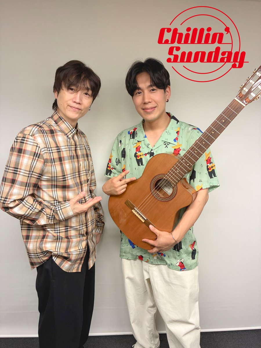 コリン星ページです。オーダーナチュラル組台。 FM802 Chillin' Sunday (5/17) #ちりん】 GUEST：#UEBO(@uebochan