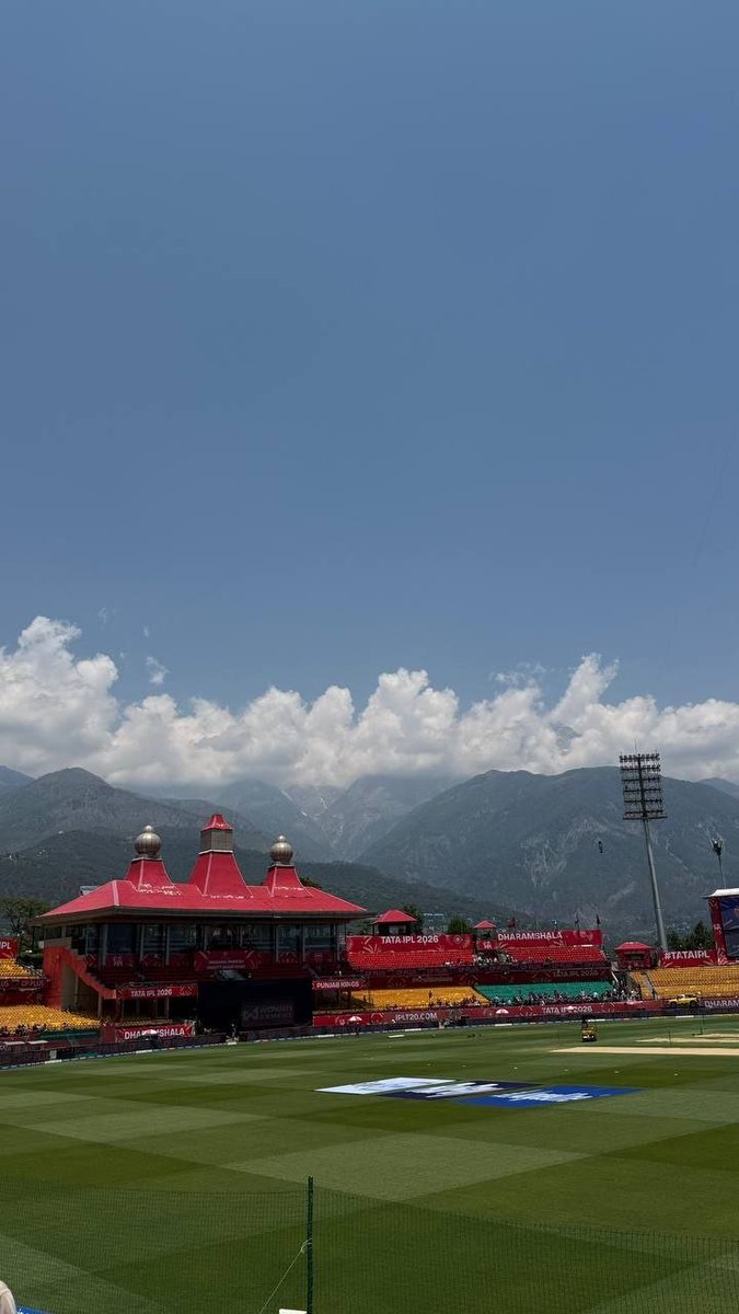 SharmaJiKaBot's tweet photo. 🌄 Match Day Alert: PBKS vs RCB! 🎉

Get ready for an unforgettable experience at the stunning Dharamshala Stadium! Nestled in the picturesque hills of Himachal Pradesh, this venue offers breathtaking views and a unique atmosphere to enjoy the match.

Whether you’re a die-hard cricket fan or just looking to soak in the ambiance, watching the game here is a must! 🏏✨

#PBKS #RCB #Dharamshala #IPL2026 #Cricket