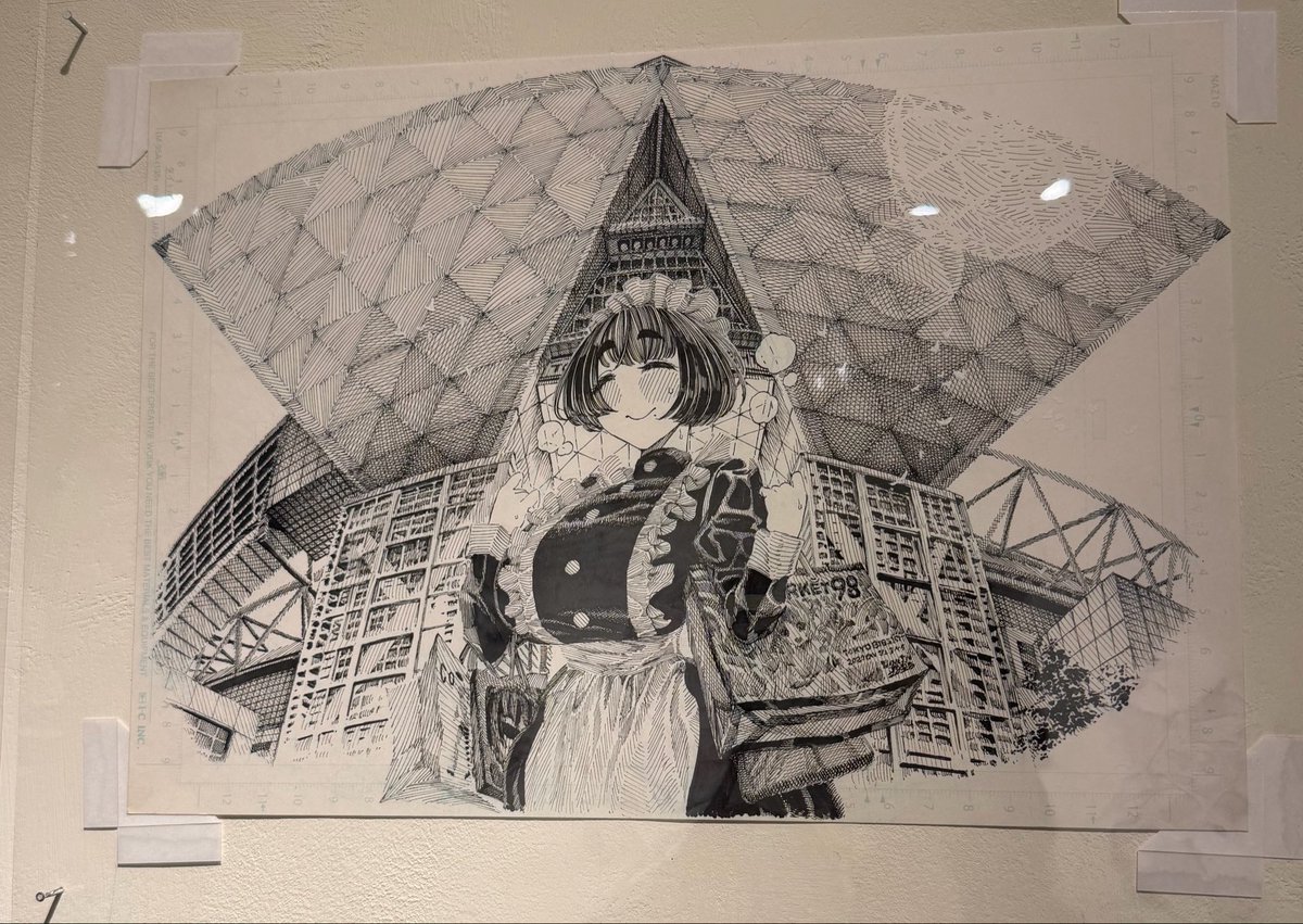 昼寝先生の原画展に行ってきた！まじで、絵が上手すぎる