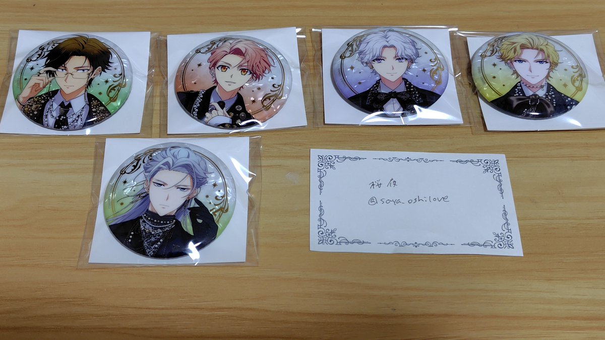 譲渡】アイドリッシュセブン アイナナ EXPO 缶バッジ 譲:大和・三月
