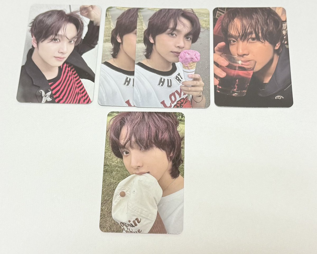 hetima_max's tweet photo. NCT NCT127 NCTDREAM イリチル ドリム ソロ
HAECHAN ヘチャン TASTE トレカ 交換

譲)1枚目

求)2枚目(💚)

1枚目上段n:1⭕️
郵送にて交換
リプ又はDMにてご連絡お願いします🙇‍♀️ https://t.co/HGuEDqOFrf