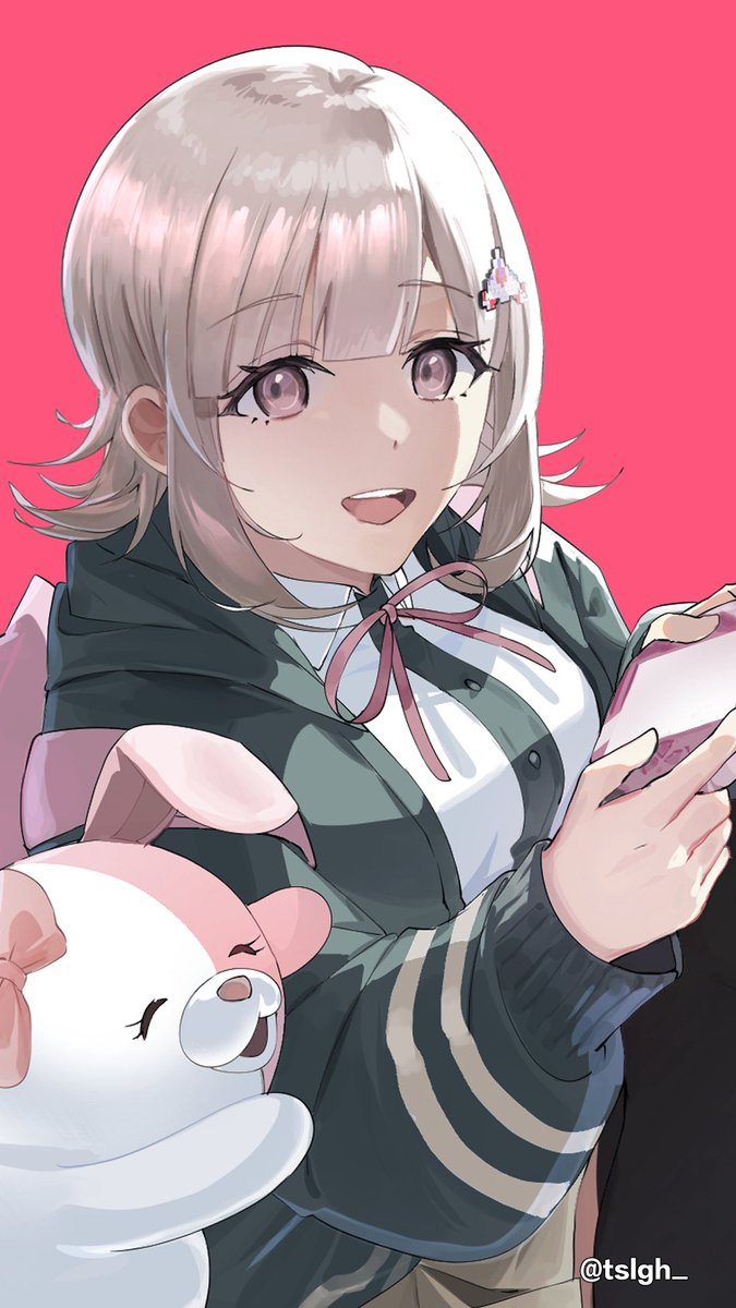 tslgh_'s tweet photo. 【50days Challenge✍️】

14.

🐱👾🎮

#七海千秋
#ダンガンロンパ #danganronpa https://t.co/dqpclRFoh0