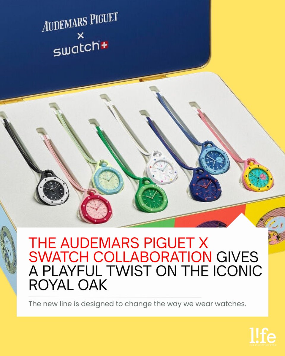 AUDEMARS PIGUET X SWATCH COLLABORATION ⌚︎✨ Audemars Piguet and