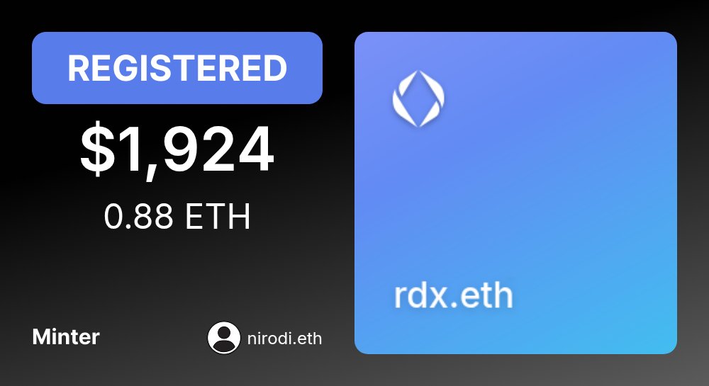 🚨 ENSMarketBot.eth tweet media