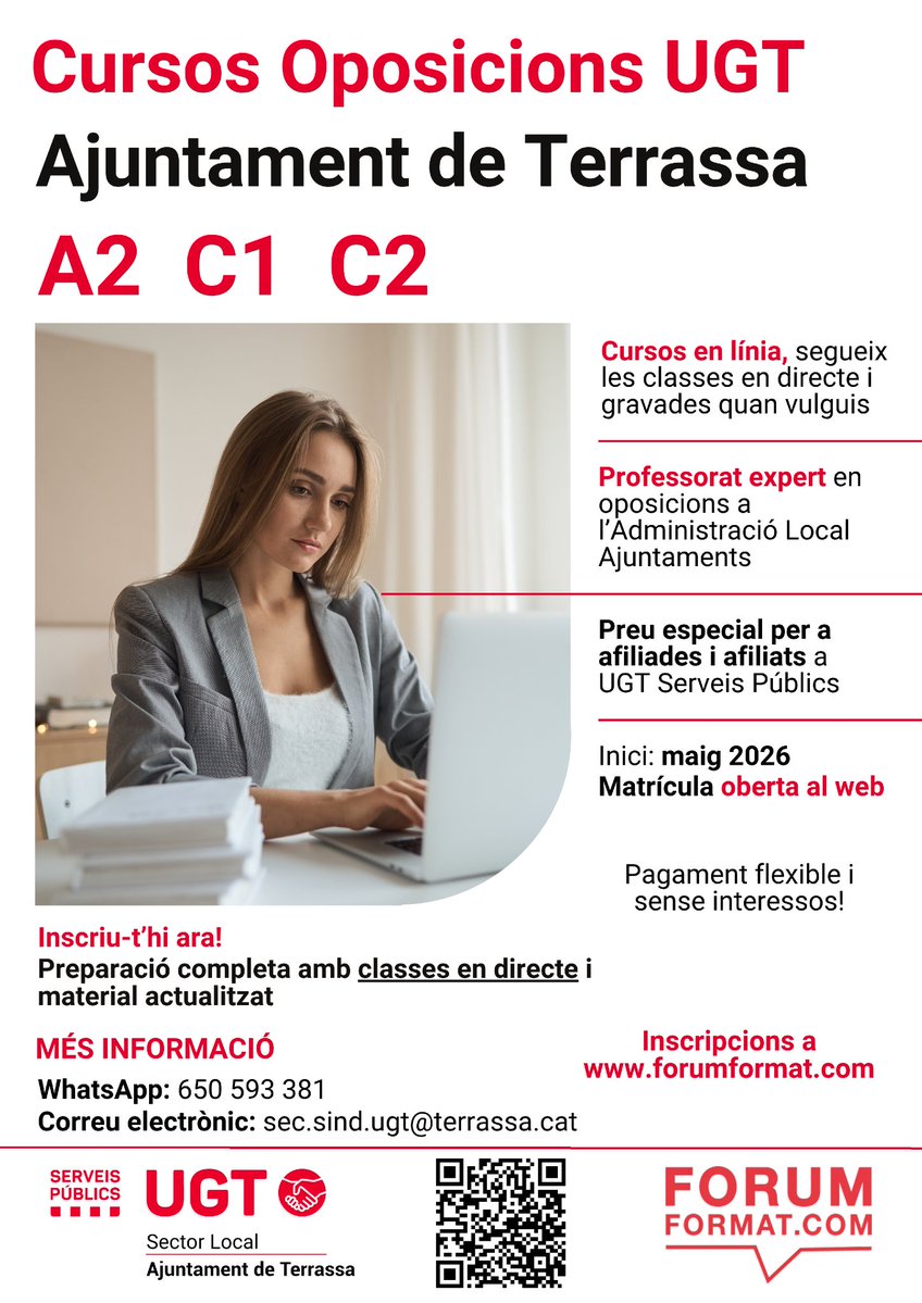 FORUMFORMAT - UGT Serveis Públics de Catalunya tweet media