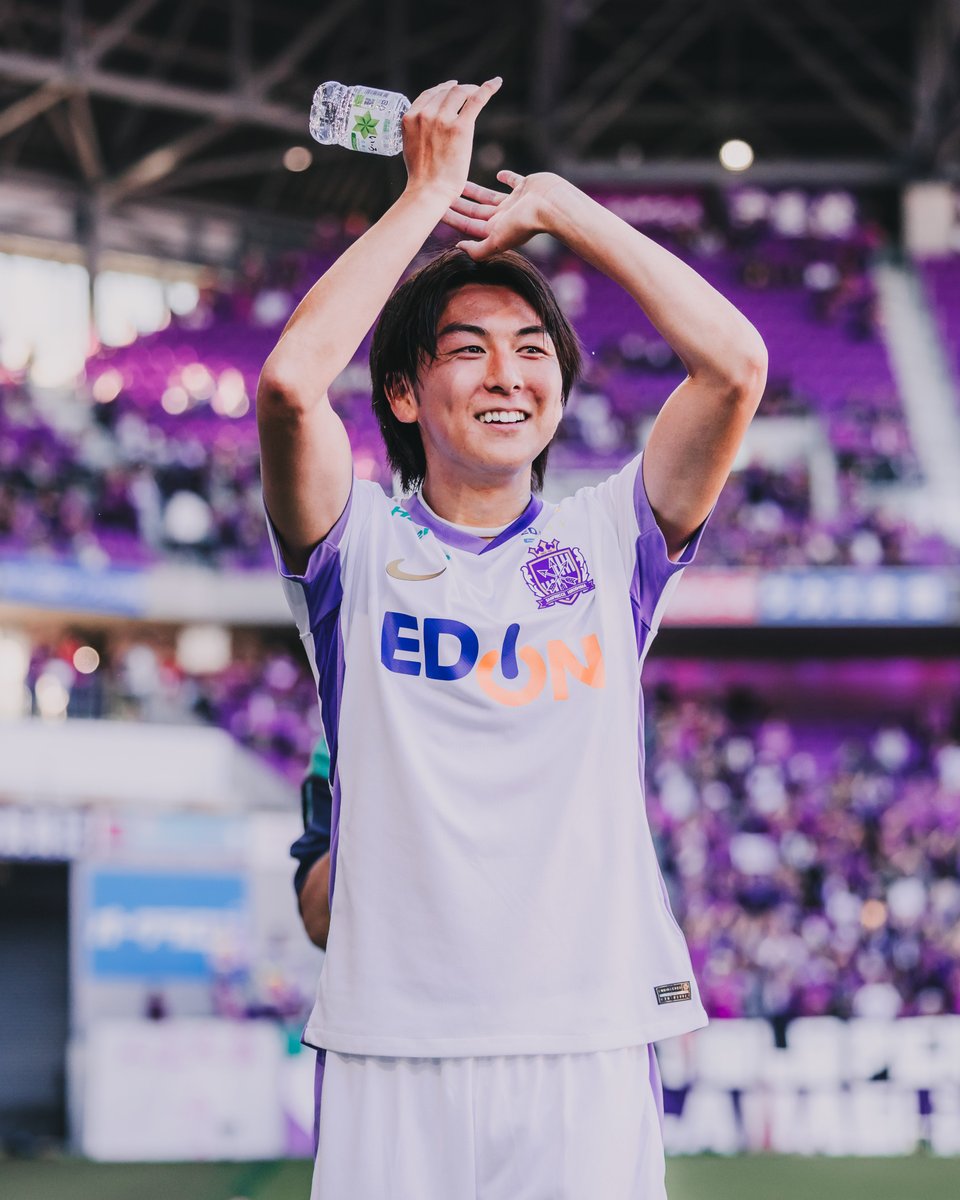 燃やせ熱きハート 松本泰志 #sanfrecce #NEWVIOLET #Jリーグ #松本泰志