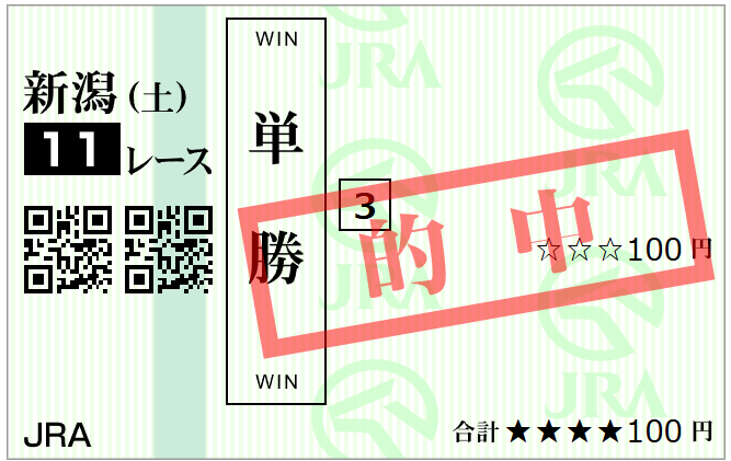 aonokonoko's tweet photo. 今節重賞両方とも〇
収支はマイナス https://t.co/luGVDt3dvl