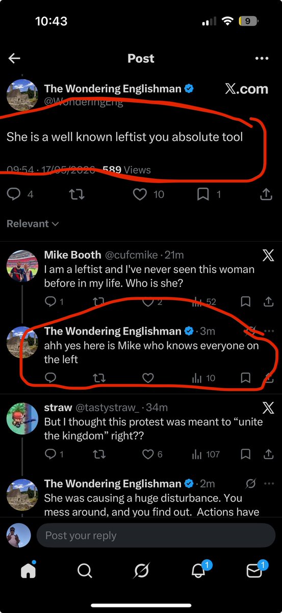 Mattybhoy2804's tweet photo. @WonderingEng @cufcmike @lil_doza is looking stupid really worth it for blue tick money😂 https://t.co/koU4XDWulJ