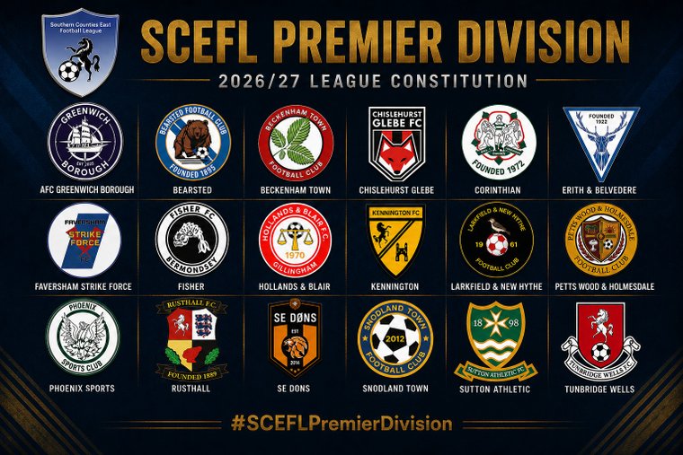 PWH_FC's tweet photo. 2026–27 SCEFL Premier Division: Team Allocation Confirmed #Pitchero
https://t.co/6d3z5yhIbq https://t.co/MvRGyJNSQf