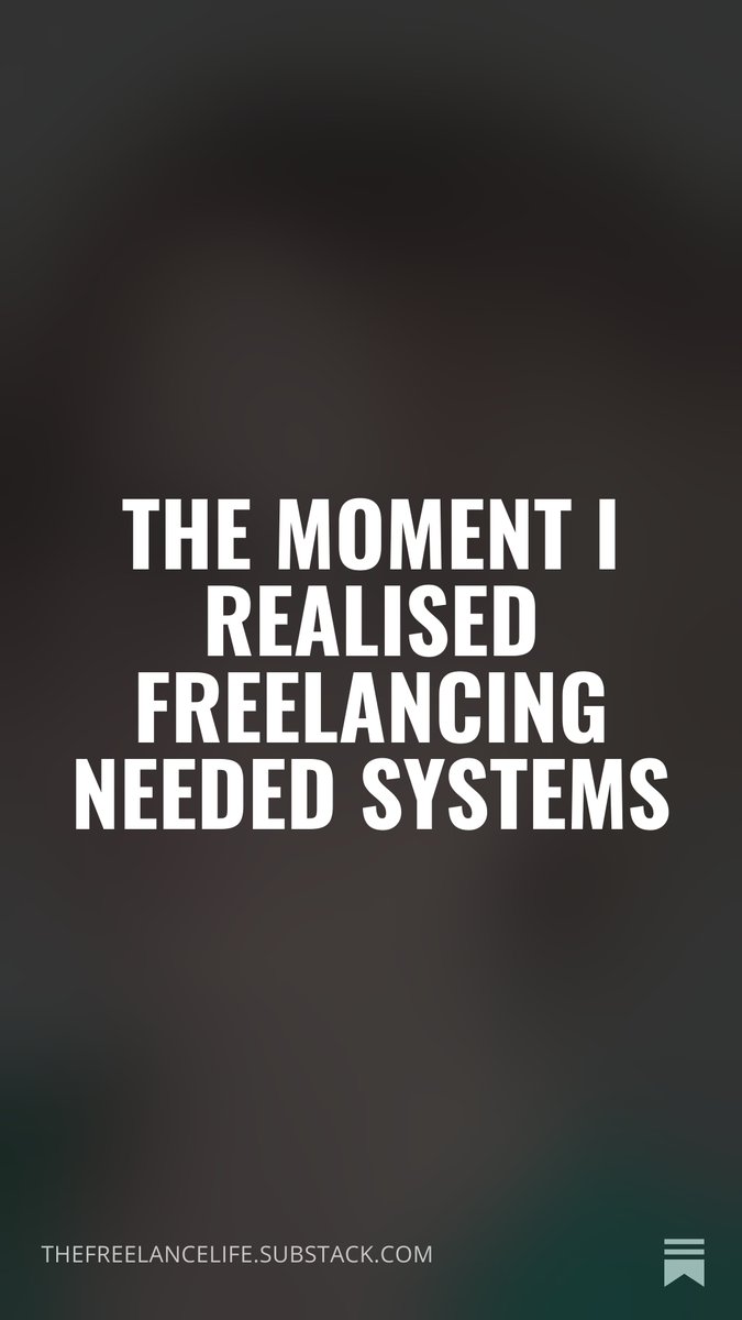 SkittishDigital's tweet photo. Freelancing felt manageable without systems until deadlines, enquiries, proposals, invoices, and onboarding all piled up.

Keeping everything in my head stopped working fast.

New post: “The moment I realised freelancing needed systems”
https://t.co/w6uDYPXBnB https://t.co/DXBbCcU120