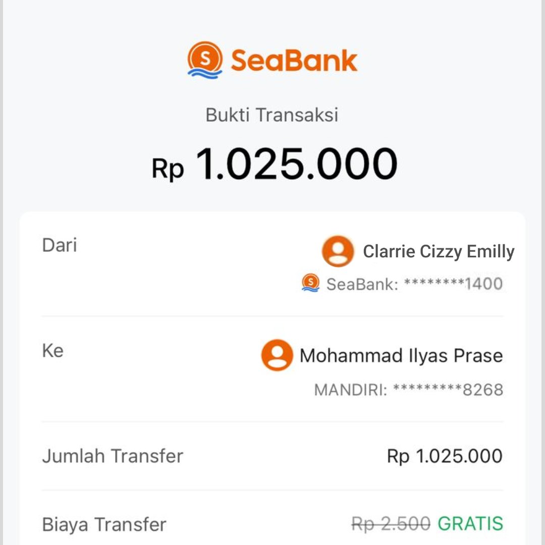 ciizydaw's tweet photo. ini testi dari aku yaaw, makasih yang udah ikutaan dan percaya sama akuu, yang penting kita saling amanah, aku bakal tf ke kalian.
yang keberatan bisa skip yaa

#pinpri #dapin #zonauang https://t.co/gjulLBGqRn