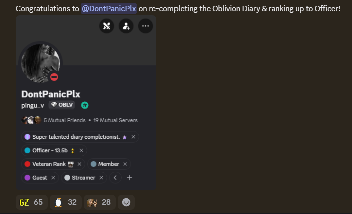 dontpanicplx's tweet photo. Sub 42 inferno and recompletion of the Oblivion diary! https://t.co/PipTS2o5jT
