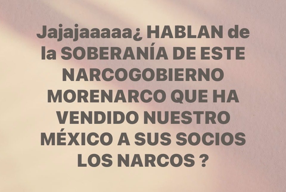 🇲🇽🇪🇸LIBERTAD SEGURA tweet media