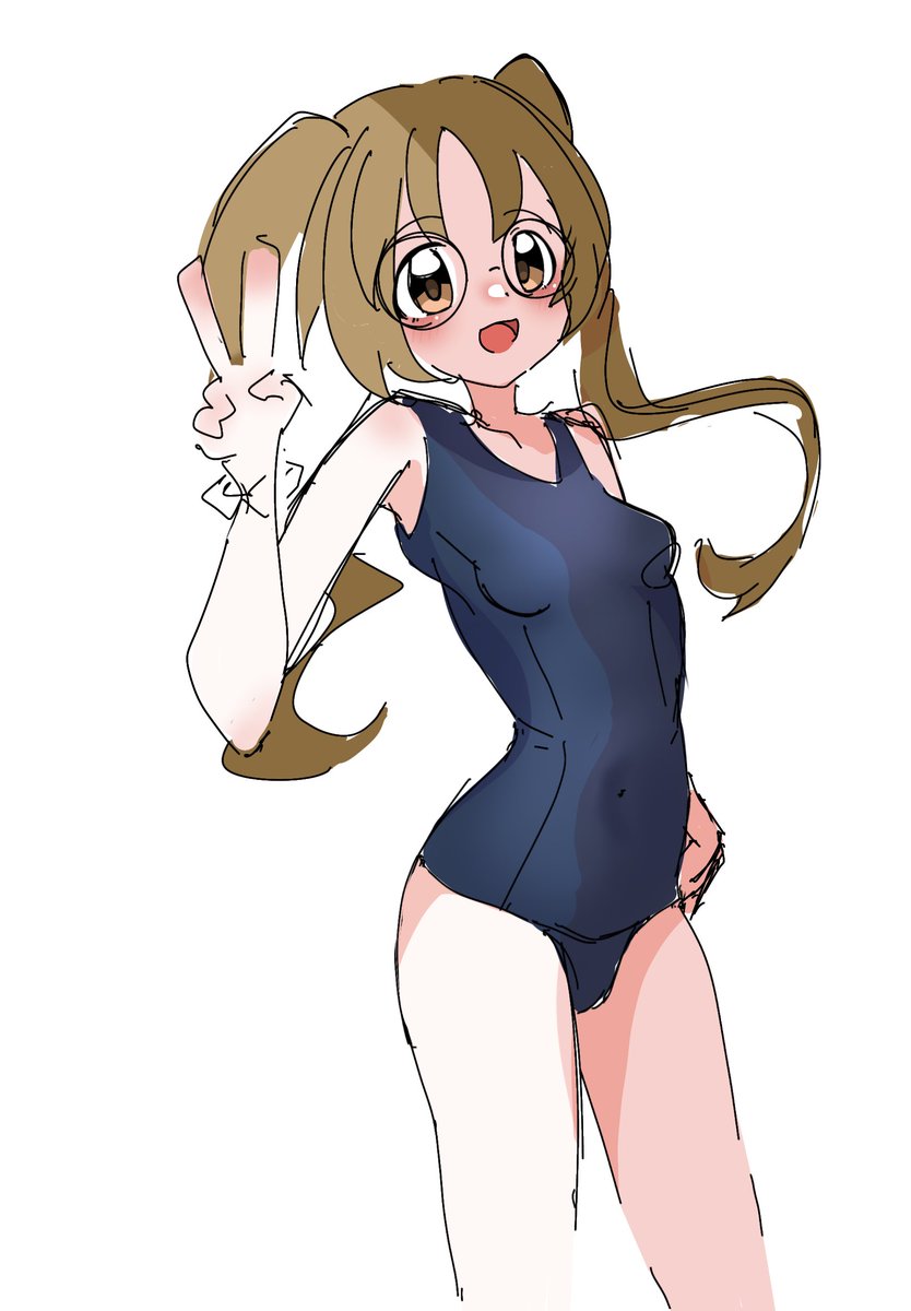 モンちゃん　ガルパン スク水あやちゃん #ガルパン #garupan