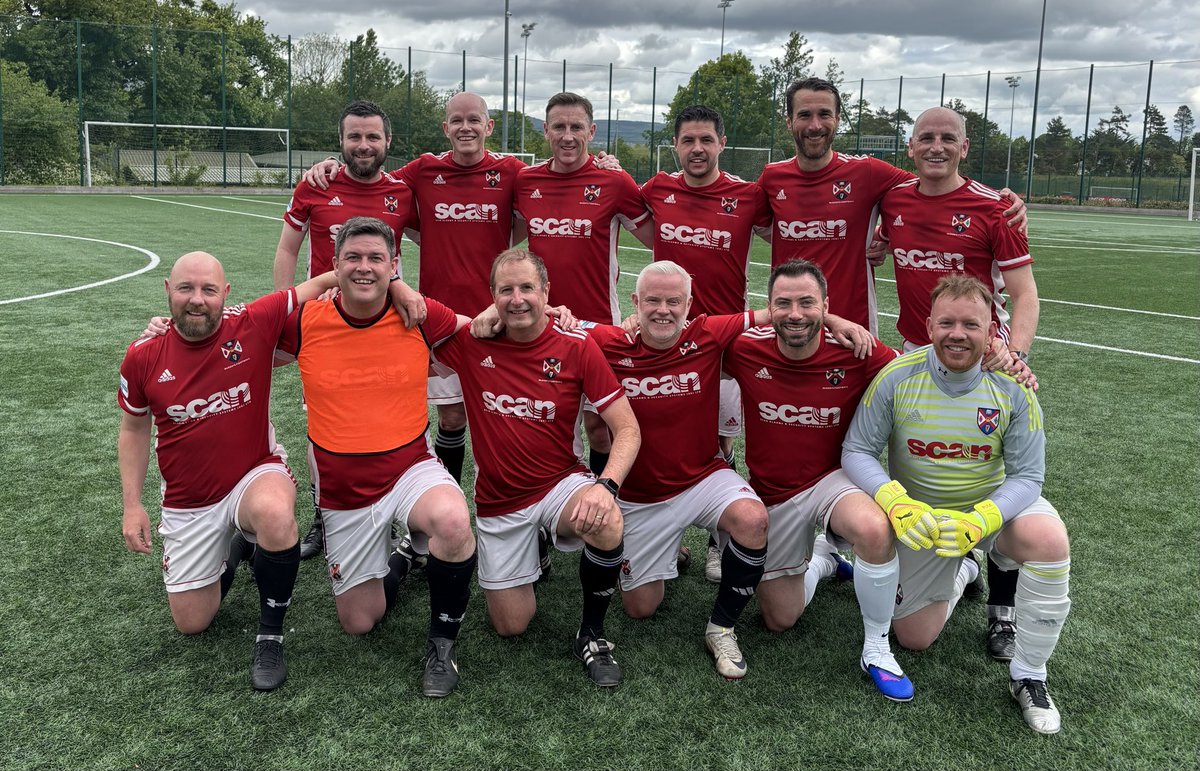 qubafc's tweet photo. Legends back in action today with 6-4 win v North Belfast Allstars⚽️👏
Goals from Mick A (3), Stevie O, Lav and Aaron. https://t.co/UKcCibQ7Bk