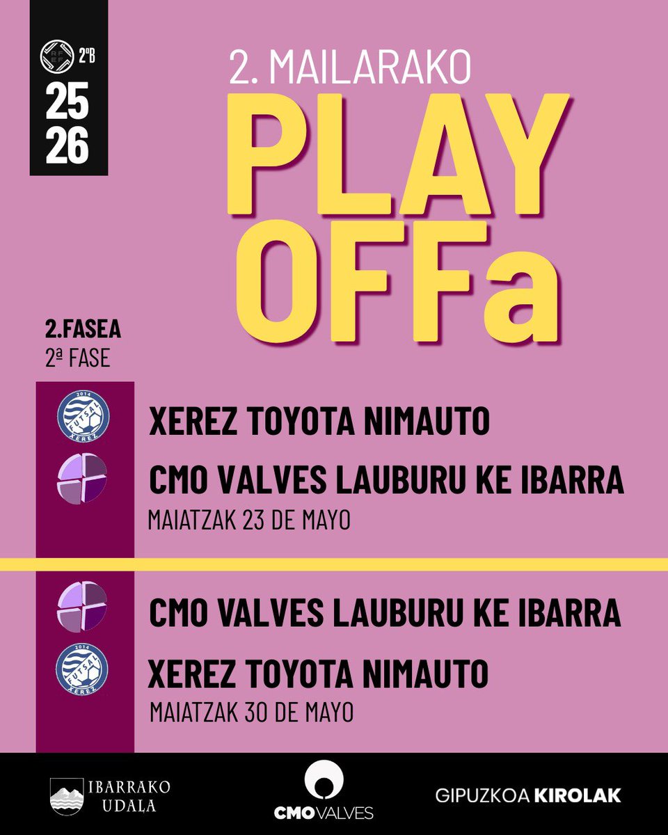 CMO Valves Lauburu Ibarra tweet media
