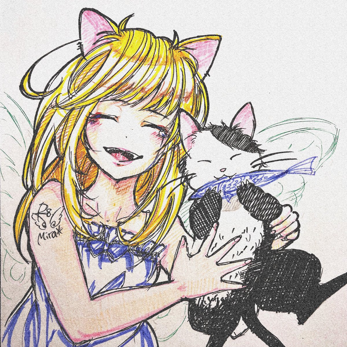 Mirachan86's tweet photo. まさか、また
絵を描ける日がくるなんて
思わなかった。 https://t.co/P1CZGkAVUs