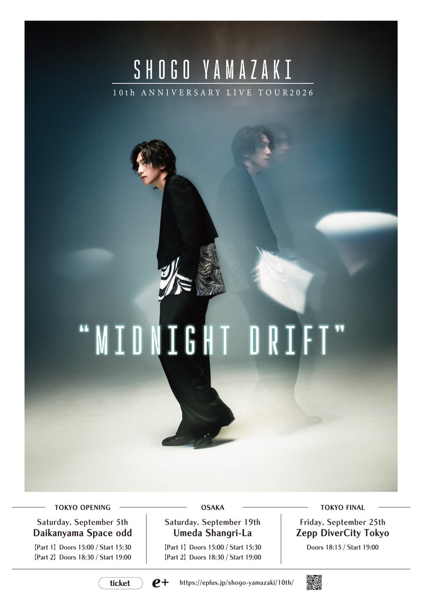 【公式】山﨑晶吾 Live Tour2026『Midnight Drift』 tweet media