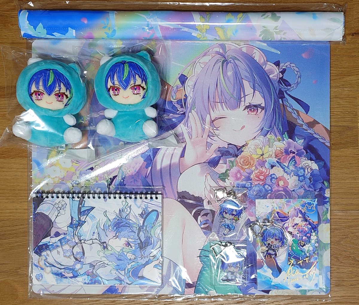 涼海ネモ グッズセット ネモた〜！元気にしてますか？😊 今日は待ちに待ったお誕生日グッズ