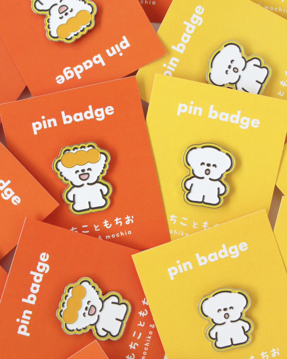 デザフェス63 から登場する新グッズ！ 念願の｢ピンバッジ｣です✨ 今